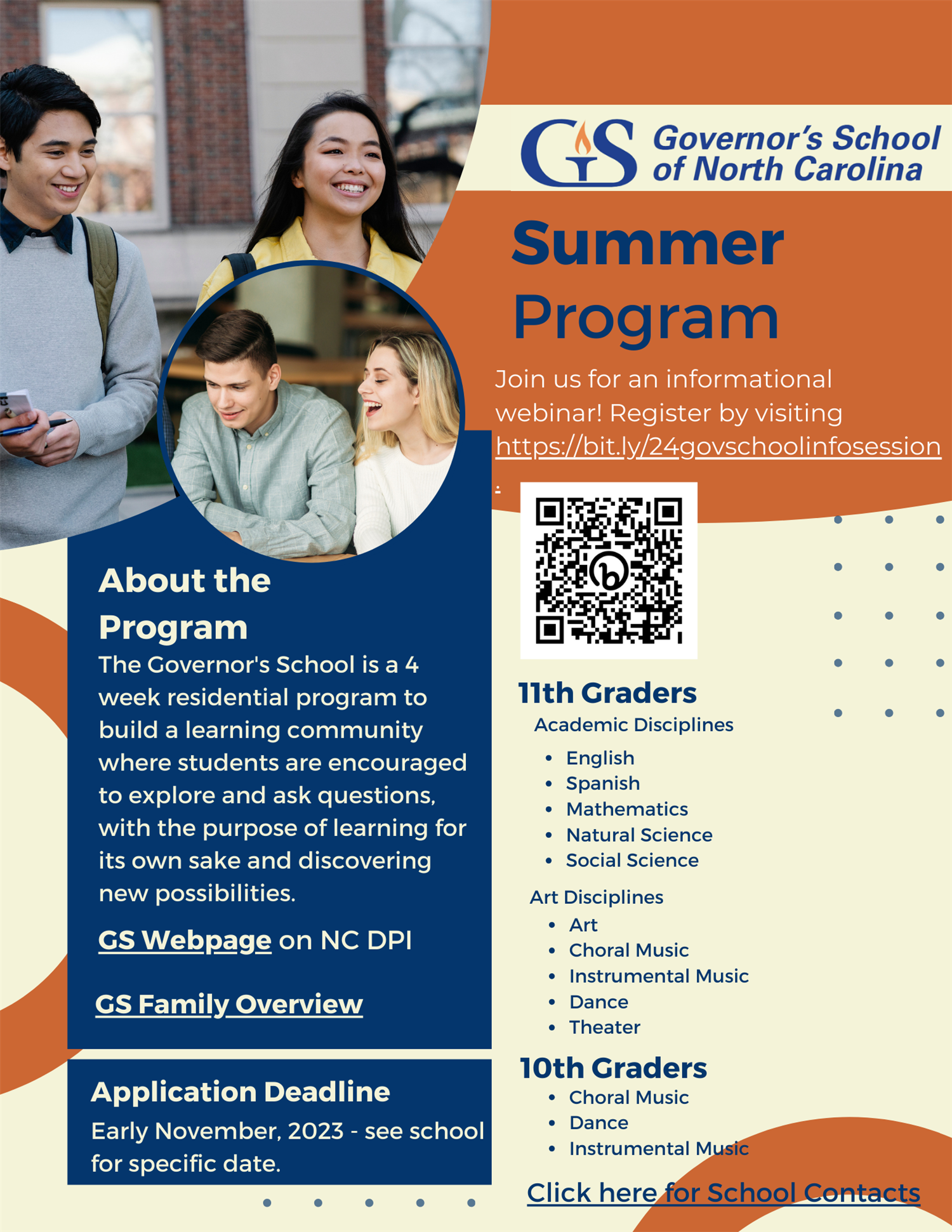  Governor's School Flyer